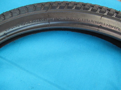 Bicicleta BMX de carreras SE negra con neumático de pared negro 20" x 2,0" solo 1 - nueva - Imagen 4 de 6