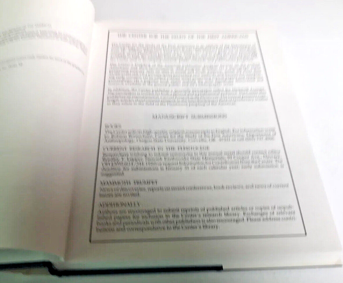 Method & Theory for Investigating the Peopling of the Americas 1994 HC DJ 1st Ed - Picture 8 of 14