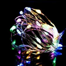 5M 10M LED String Copper Wire Fairy Lights Battery USB 12V Xmas Party Decor Lamp