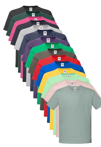 Fashion Fit Baumwolle Kinder Jungen Mädchen Kinder Jungen Tee T-Shirt Tshirt - Bild 1 von 23