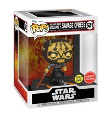 Funko Pop! Vinyl: Star Wars Red Saber Series Volume 1 - Savage Opress #521 GLOW