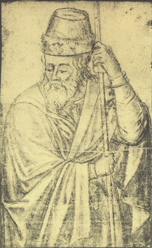 1922 Albertina Facsimile of a Drawing by Unknown Italian Old Master Painter - Picture 1 of 3