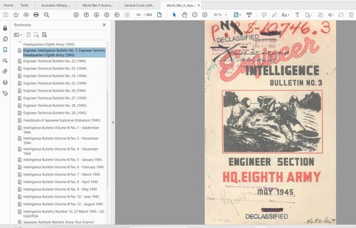 WWII Japanese Landmines, Marinemines and Bobby Traps Documents & Film USB Drive - Picture 6 of 17