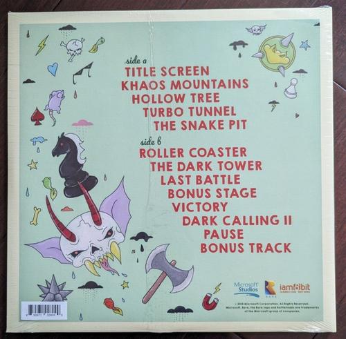 BATTLE TOADS IN BATTLEMANIACS IAM8BIT VINYL LP VIDEO GAME DAVID WISE NEW - Picture 2 of 2