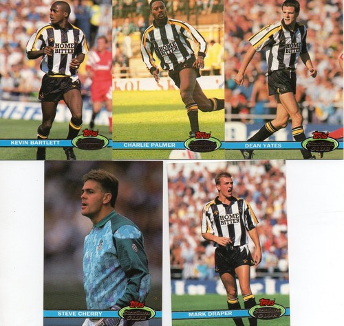 NOTTS COUNTY Topps Stadium Club Full team set - Picture 1 of 1