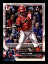 2018 Bowman Draft #BD-88 Jordyn Adams Los Angeles Angels