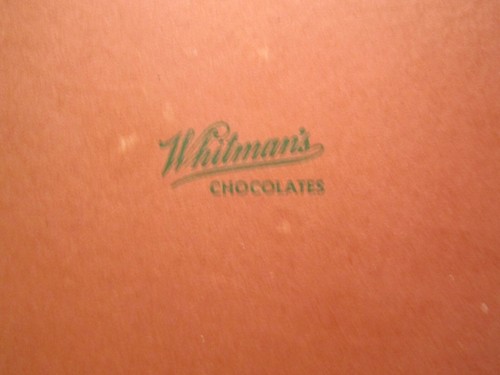 Vintage 70's Whitman's Cardboard Red Cloth Heart Candy Box Crafts - Picture 6 of 6