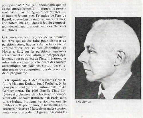 Bartok Piano Concerto No. 2 Rhapsody Piano & Orchestra CASSETTE ALBUM Kocsis - Picture 11 of 18