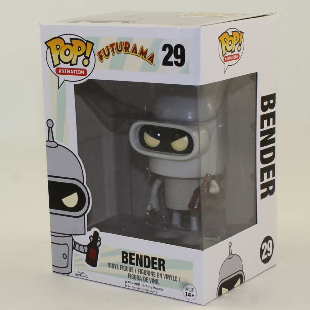 Funko POP Futurama - Vinyl Figur - BENDER NON -MINT låda Funko POP Futurama - Vinyl Figur - BENDER NON -MINT låda