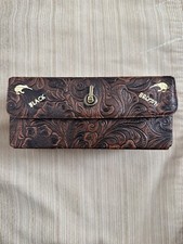 Vintage KIWI Genuine Shoe Shine Plastic Box  Brushe, Polish,unique