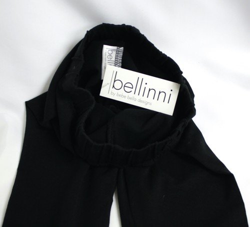 Bebe Bellinni Desgins Black LEGGINGS pants slacks NWTS Size 4 or 6 Girls USA - Picture 5 of 5