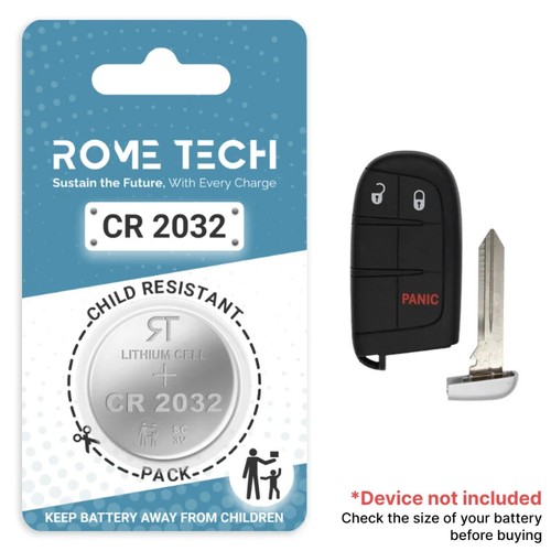 Key Fob Battery Replacement for Dodge Journey 2020 2019 2018 2017 2016 - 2009 - Picture 6 of 24