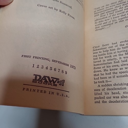 Gordon R Dickson lot Of 5 Vintage Sci-Fi Books Alien Art Sleepwalker's World - Picture 3 of 21