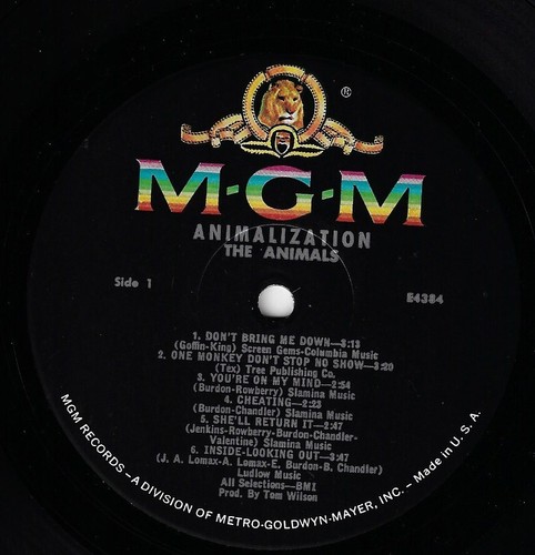 THE ANIMALS animalización EE. UU. MGM LP E-4384_original 1966 excelente/casi como nuevo - Imagen 3 de 4
