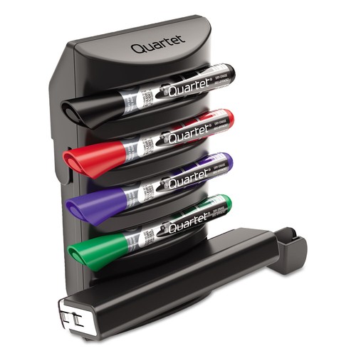 Quartet Prestige 2 Connects Marker Caddy, 4 Chisel-Tip Markers, Assorted - Bild 4 von 4