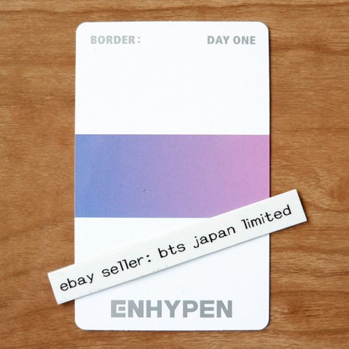 ENHYPEN BORDER : DAY ONE Heeseung Official Photo card PC Photocard - 第 12/17 張圖片