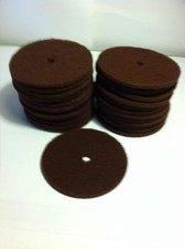 SAIT / UNITED ABRASIVES, 5" DIA 1/4" THICK, 1/4" HOLE BROWN  NON-WOVEN DISCS