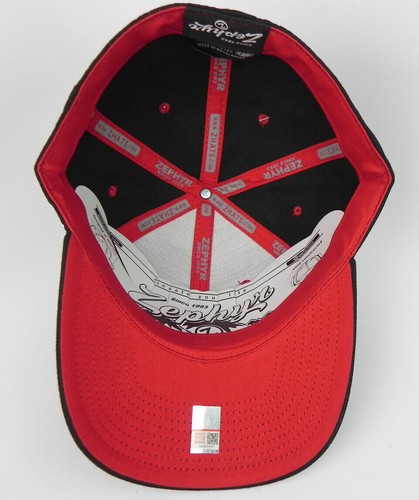 SOMBRERO GORRA CINCINNATI BEARCATS NEGRO CINCY NCAA DE COLECCIÓN TAMAÑO AJUSTADO ZEPHYR DH ¡NUEVO CON ETIQUETAS! - Imagen 18 de 63