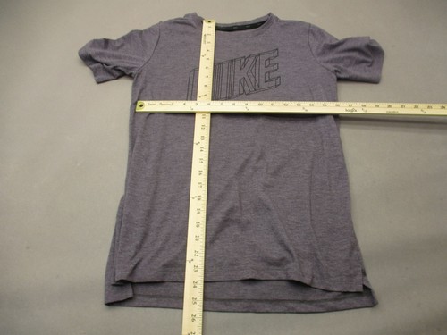 NIKE DRI-FIT Size XL Girls Cotton Blend Crew Neck Short Sleeve Athletic Top 299 - Picture 6 of 11