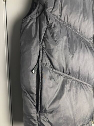 Nike vintage y2k Black quilted puffer down vest gilet swoosh size 2XL - Picture 4 of 16
