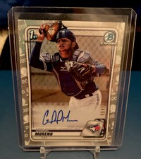 Gabriel Moreno 2020 Bowman Chrome Auto Refractor #CPA-GM #245/499 *1st Edition