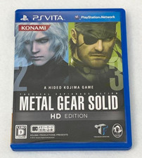 Metal Gear Solid HD Edition PS Vita PSV Japanese ver Tested