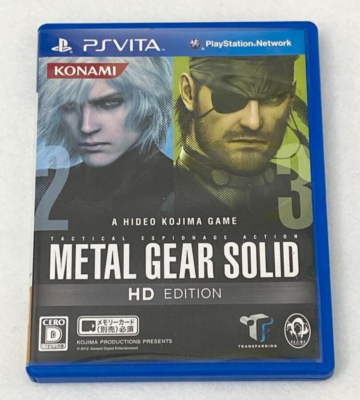 Metal Gear Solid HD Edition PS Vita PSV Japanese ver Tested | eBay