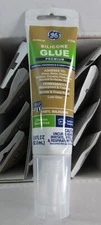 12-PACK GE HENKEL 2823396 PREMIUM CLEAR SILICONE 2 GLUE 2.8oz SQUEEZE TUBES 2025