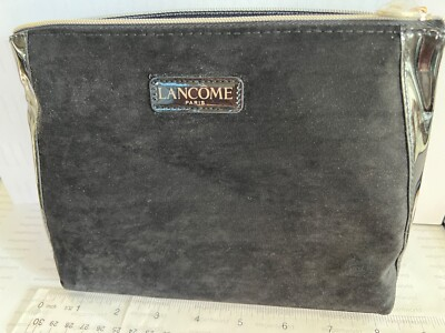 #ad LANCOME Pretty cosmetic BLACK 10 in x 6 in x 2.5 in NEW NEVER USED AUTHENTIC