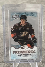 2023-24 UPPER DECK ICE MINI PREMIERES LEO CARLSSON #MI-46 ROOKIE DUCKS