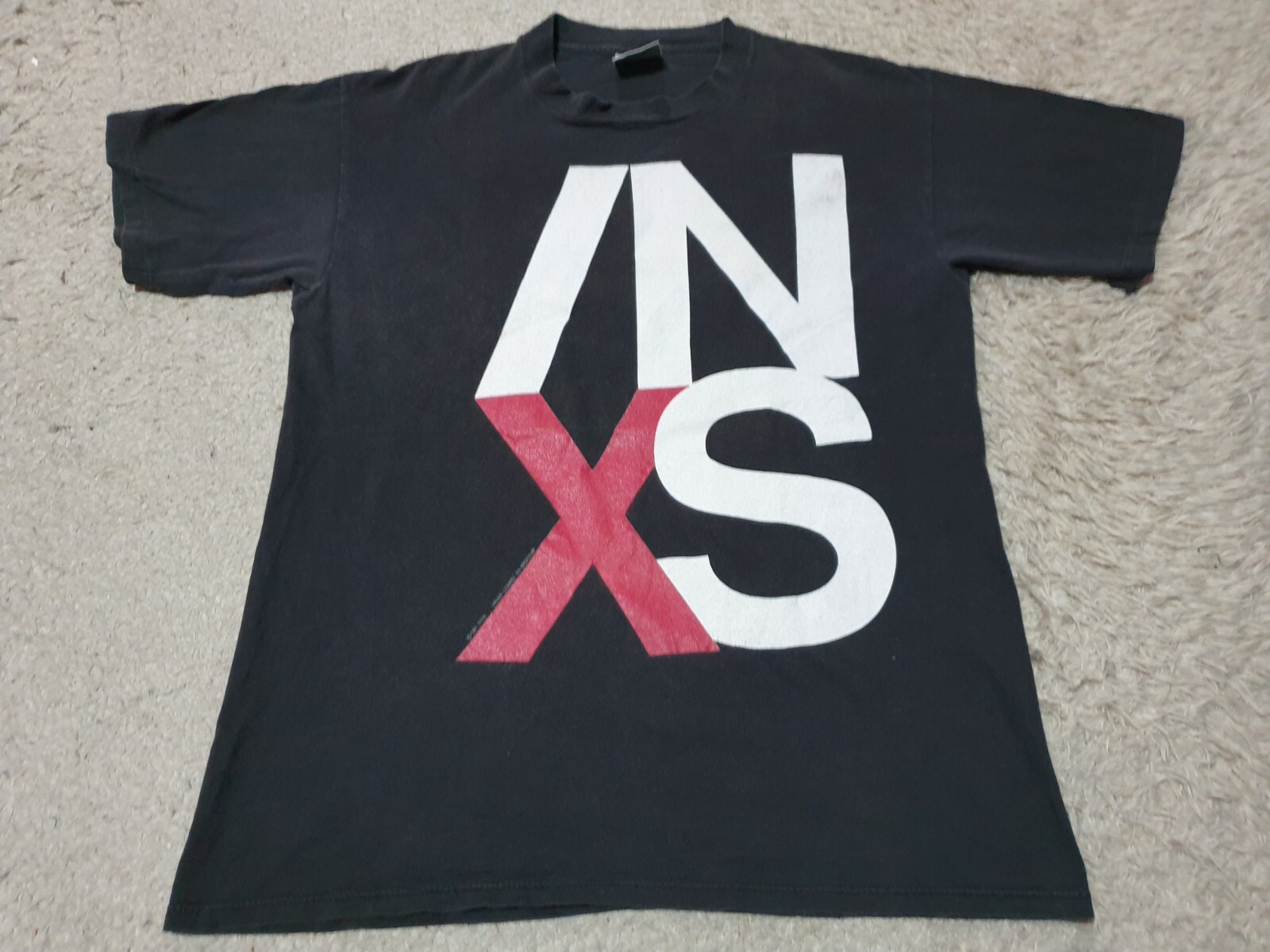 RARE Vintage 90s INXS Tour  T shirt - image 2