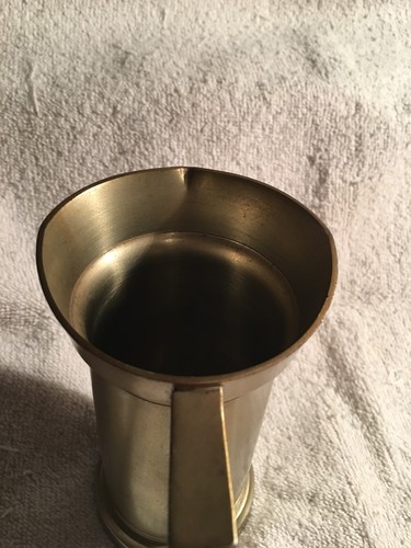 Vintage Royal Holland Pewter KMD TIEL Pitcher cup with Handle Rare Beauty - Picture 3 of 12