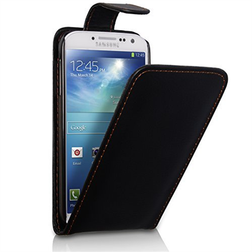 FLIP LEATHER PHONE CASE WITH CARD SLOT FOR SAMSUNG GALAXY S5 Mini UK free post - Picture 4 of 5