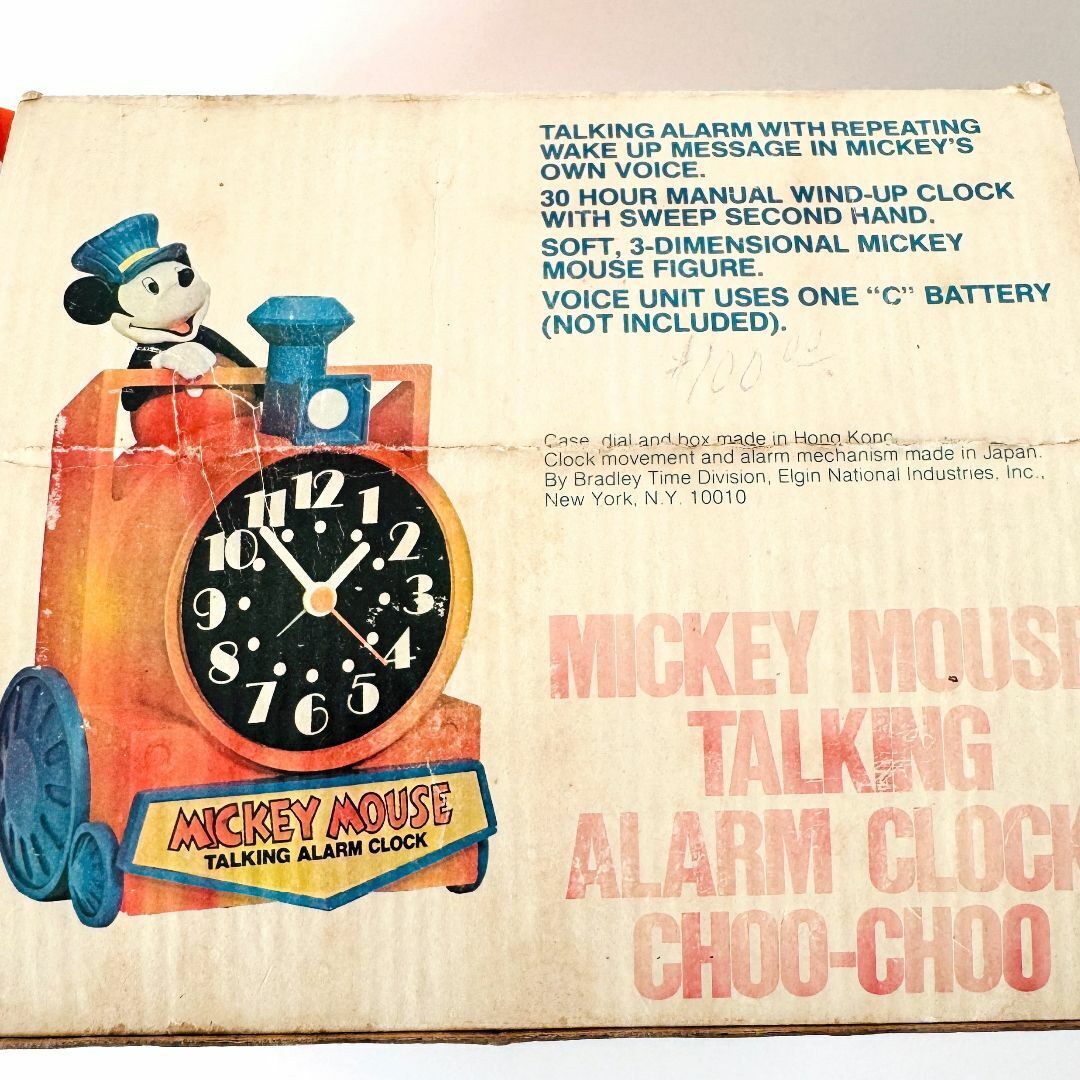 【動作OK】BRADLEYその② 1960～70年ミッキー ゼンマイ目覚まし時計 Bradley Mickey Mouse /Hand-Wound 1970 /Alarm Clock | eBay