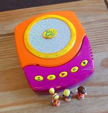Vintage Polly Pocket CD Player 1998 100% Complete