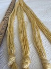 Vintage Late 1970’s To Early 1980’s Macrame Plant Hanger - Light Yellow — photo 5