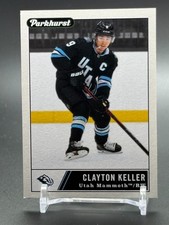 2025-26 Parkhurst Card Gum Back #149 CLAYTON KELLER Utam Mammoth /299