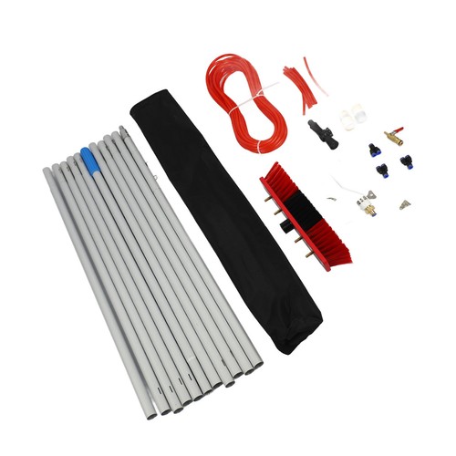 Solar Panel Cleaning Brush High Efficiency Solar Panel Spray Washer Brush - Picture 8 of 22