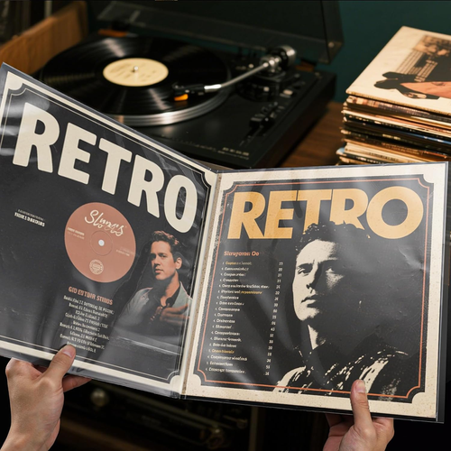 Facmogu Gatefold Sleeves for 12 Inch Vinyl Record, 33 RPM 12" Vinyl Outer Sleeve - Picture 4 of 12