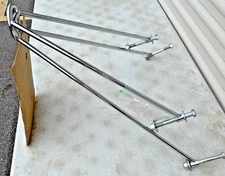 Vintage Ski Tow Bar Drag Jet Boat Accurate Spring Mfg Stainless Transom Mount