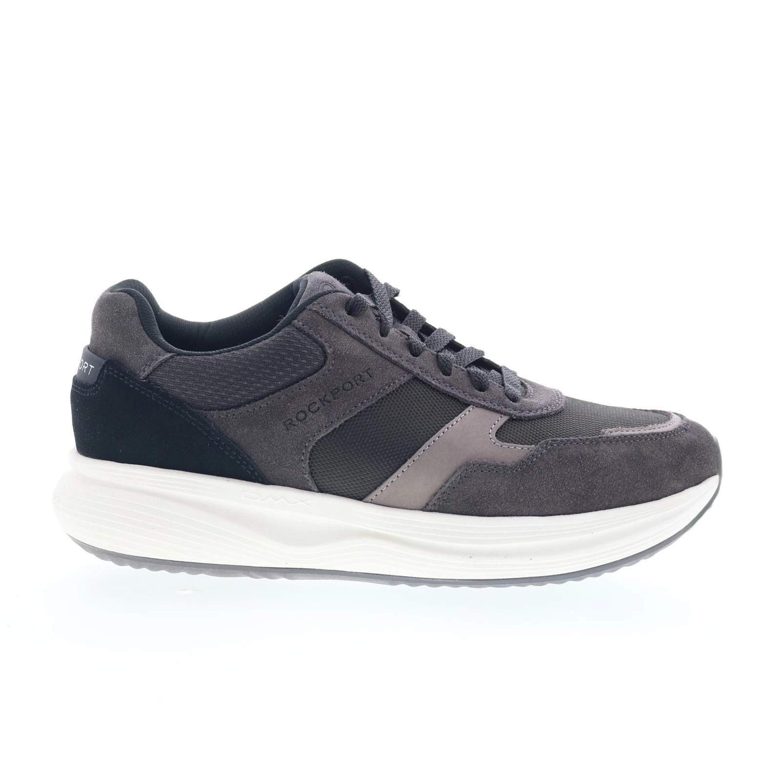 Rockport DMX Corvin RMDMXCORVIN Mens Gray Wide Lifestyle Sneakers Shoes