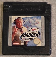 Madden NFL 2000 Nintendo Gameboy Game Junge