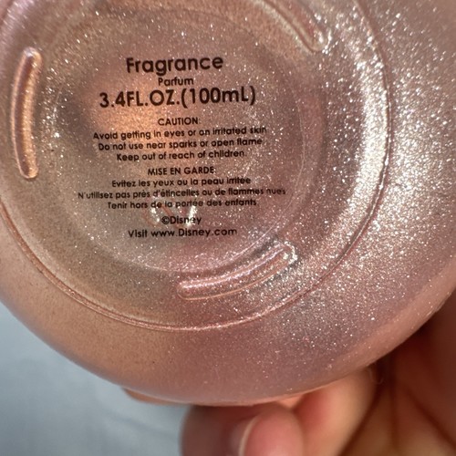 Disney Minnie Mouse Ears Rose Gold Fragrance Perfume 3.4fl.oz/100ml RARE Glitter - Picture 7 of 11