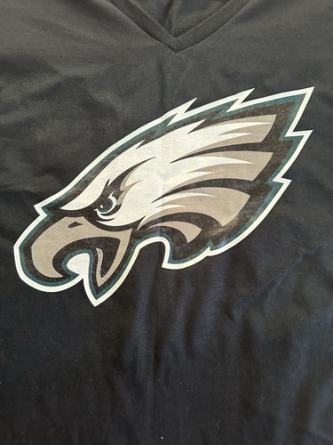 Philadelphia Eagles Saquon Barkley Women’s Authentic V-neck T-shirt Sz Xl - Picture 5 of 8