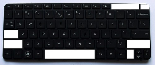 HP271 Key for keyboard HP Mini 110-3800 110-4000 110-4100 110-4200 210-2000      - Afbeelding 1 van 2
