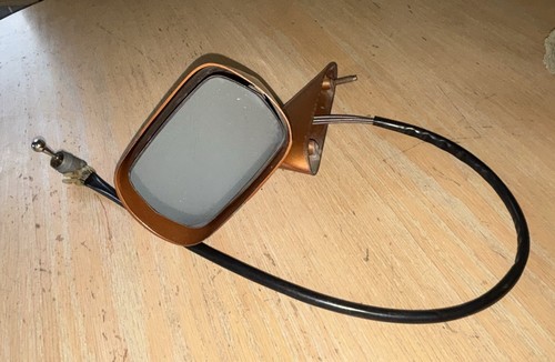 Vtg 1972-1976 FORD Torino Ranchero DRIVER SIDE VIEW REMOTE MIRROR Bullet Sport - Picture 8 of 12