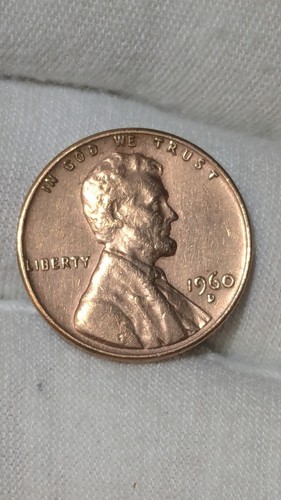 1960 D USA AUNC, RPM/DDOR ERROR LARGE DATE, GOOD++ CONDITION LINCOLN 1¢ - Picture 1 of 3