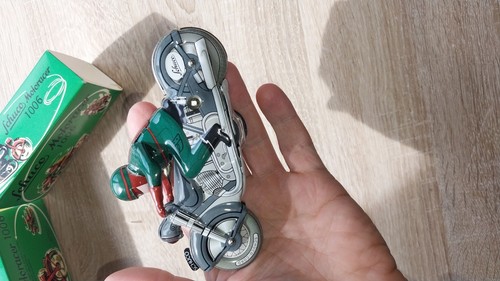 Schuco 1006 Motoracer "Deutsche Post" limitiert, 90er Jahre, Schwarz/Gelb, OVP - Bild 12 von 21