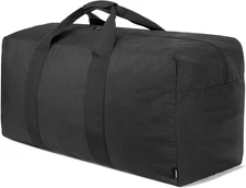 Extra Large 100L Duffle Bag Foldable Travel Gear Bag with Heavy-Duty Zippers