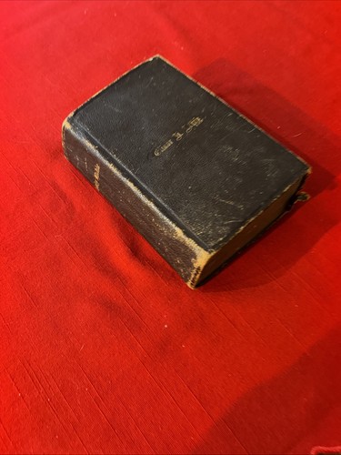 1868 Holy Bible Old & New Testaments Original Tongues American Bible Society 5” - Picture 3 of 10
